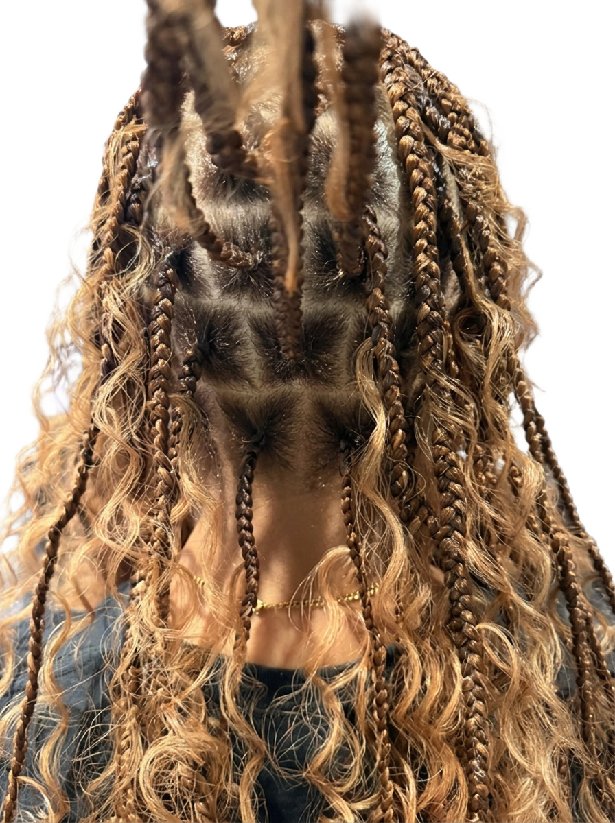 Boho Knotless · Honey