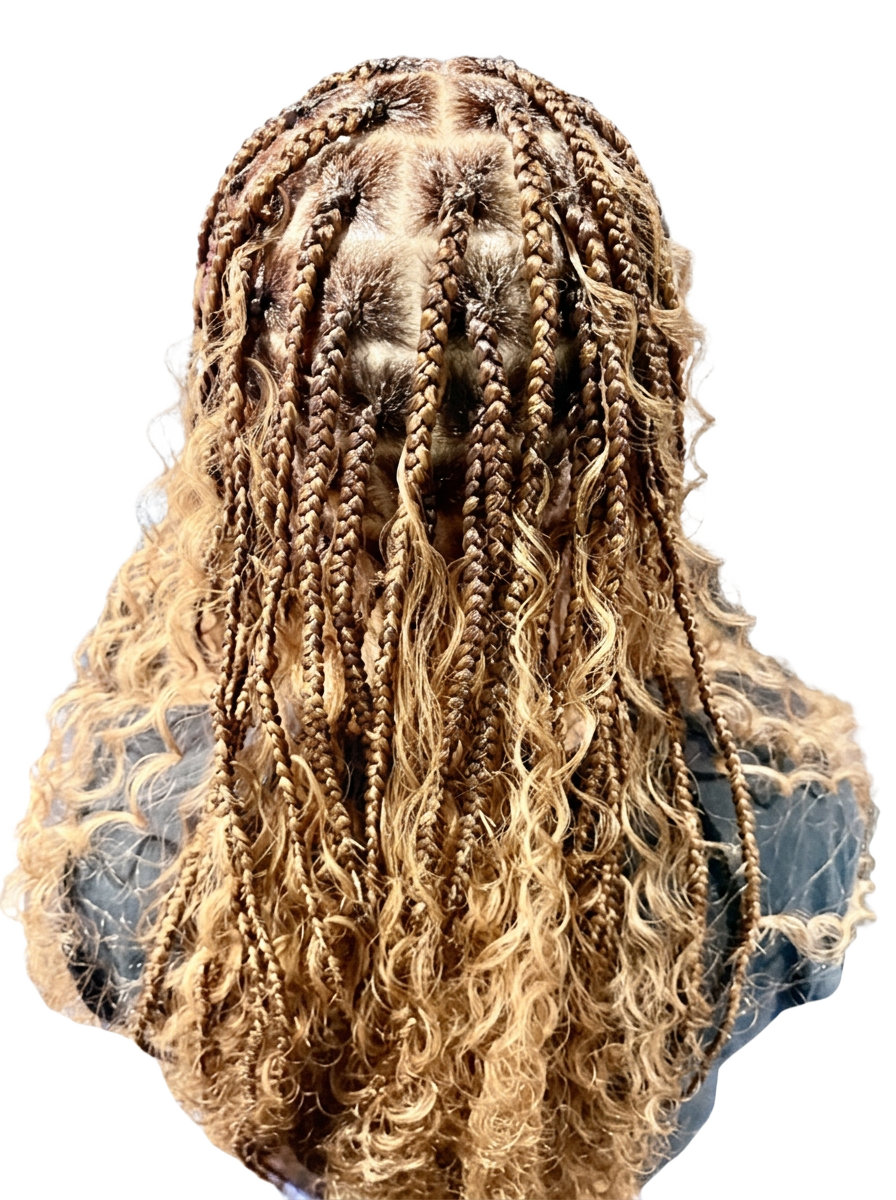 Boho Braids · Curly Ends