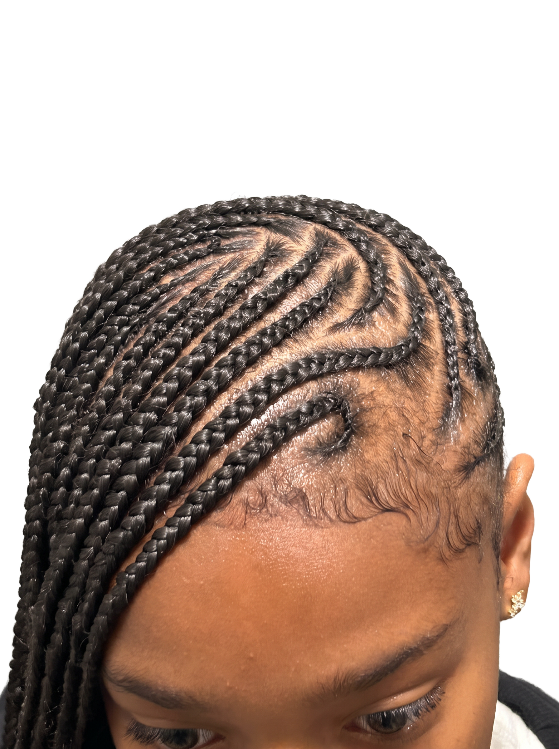 Cornrows · Swirl Detail